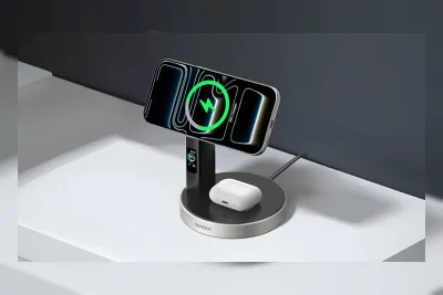 Ugreen Rilis Docking Charger Qi2 25W dengan Layar dan Pendingin Aktif