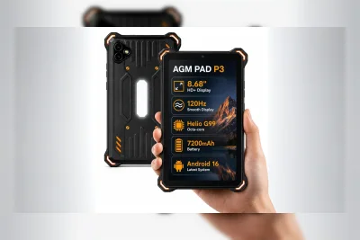 AGM Pad 3 Compact Resmi Meluncur: Layar 8,68 Inci, Chip Helio G99, dan Bodi Tangguh