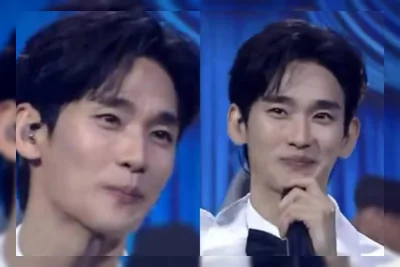 Kim Soo-hyun Tampil Emosional di Acara Publik Pertama Sejak Kontroversi