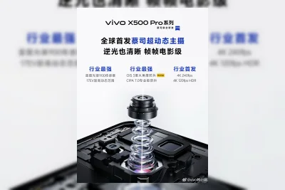 Vivo X500 Series Resmi Meluncur September, Fokus pada Video Sinematik