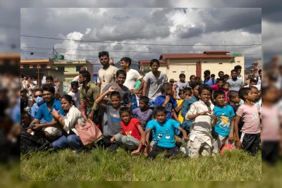 Banjir Nepal: 17.000 Anak Butuh Bantuan Mendesak, 18 Sekolah Hancur