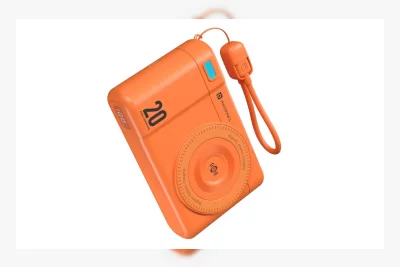 Portronics Rilis Power Bank 20.000mAh Bergaya Kamera dengan Qi2 15W