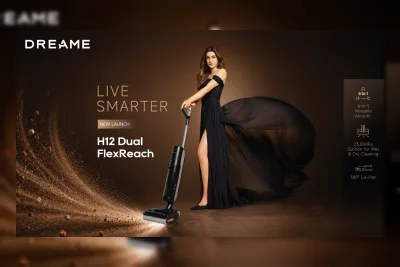 Dreame H12 Dual FlexReach Hadir di India, Vacuum 6-in-1 untuk Lantai hingga Interior Mobil