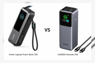 Anker 165W vs UGREEN 200W Power Bank 25.000mAh: Pilih yang Mana?