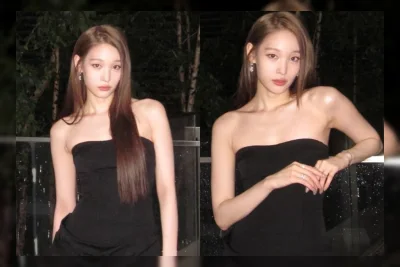 Cucu Ketua Shinsegae, Annie, Pamer Gaya Elegan dengan Gaun Mini Hitam