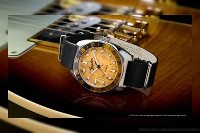 Timex Rilis Jam Tangan Otomatis Edisi Khusus Fender Terinspirasi Gitar Telecaster