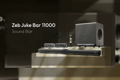Zebronics Juke Bar 11000 Meluncur di India, Soundbar 11.2.4 Channel dengan 1.610W RMS