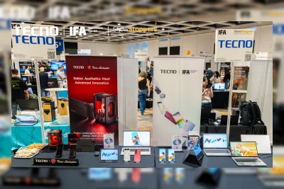 TECNO Pamerkan Laptop MEGABOOK dan Smartphone Baru di IFA ShowStoppers 2026