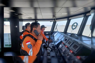 SAR Cari 130 Penumpang Kapal Feri Virgo Transport 8 yang Tenggelam
