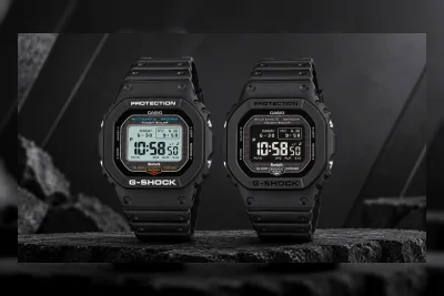 Casio Rilis Dua G-Shock 5600 Baru dengan Layar MIP, Bluetooth, dan Solar Charging