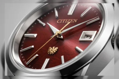 Citizen Rilis AQ4100-65X Edisi 350 Unit dengan Dial Merah