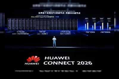 Huawei Pamer Atlas 960E, SuperPoD AI Pertama Berbasis NPO