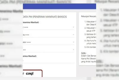 Cek NIK Desil Bansos Online di Situs Kemensos, Ini Cara dan Kelompoknya