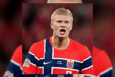 Haaland Lampaui Rekor Ronaldo usai Dua Gol ke Gawang Denmark