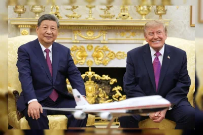Trump Sambut Xi Jinping dengan Pujian 'Persahabatan Hebat' di Awal Kunjungan Kenegaraan