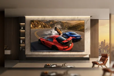 Hisense E7S Pro+ RGB-Mini LED Meluncur, 4K 180Hz hingga 6.000 Nits