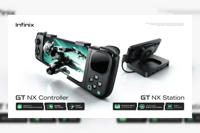 Infinix Rilis GT NX Controller dan Dock GT NX Station untuk Gamer Mobile Serius
