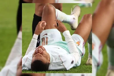Kylian Mbappe Cedera Lutut Usai Gol Kemenangan Prancis, Absen Tiga Laga