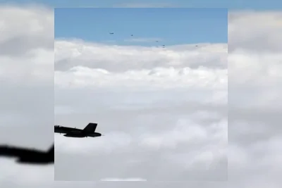 Jet Tempur NATO Cegat Formasi Pesawat Rusia di Teluk Finlandia