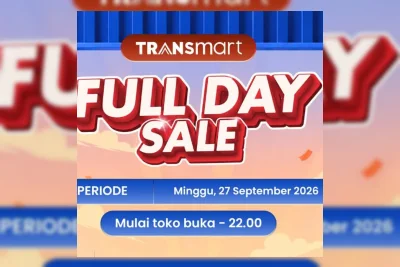 Transmart Full Day Sale 27 September 2026: Diskon hingga 50 Persen plus Ekstra 20 Persen