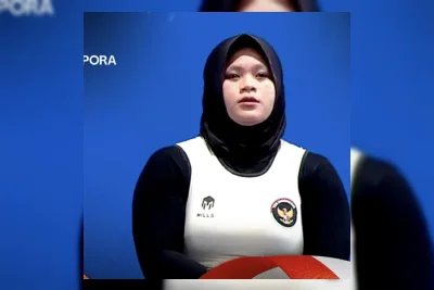 Indah Afriza Finis Kelima Kelas 69 kg Asian Games 2026