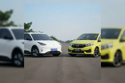 Efisiensi Mobil Listrik vs Bensin: Geely EX2 dan Brio