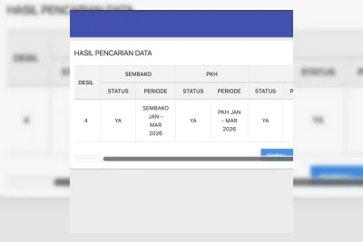 Cek Status Desil Bansos Online dengan KTP di Situs Resmi