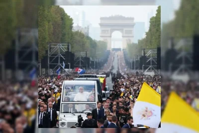 Paus Leo XIV di Prancis Dihadiri Ratusan Ribu Umat, 800.000 Padati Paris