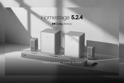 Noise Homestage 5.2.4 Meluncur, Soundbar 700W Dolby Atmos dengan Dua Subwoofer