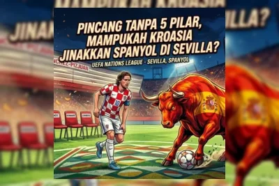 Kroasia Kehilangan Lima Pilar Jelang Duel Kontra Spanyol di Sevilla