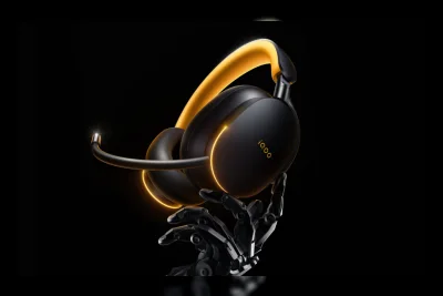 IQOO Rilis Headset Gaming 40mm, Baterai 150 Jam, Harga Rp1,1 Juta