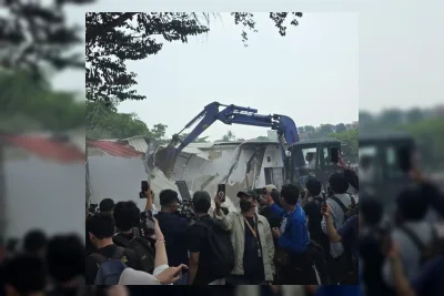 10 Bangunan Klaster Mewah Lapas Cibinong Dibongkar