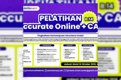 PSC dan EVL Buka Kelas Online Accurate Plus Sertifikasi CAP #14