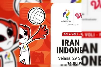 Voli Indonesia vs Iran: Laga Penentu 16 Besar Asian Games