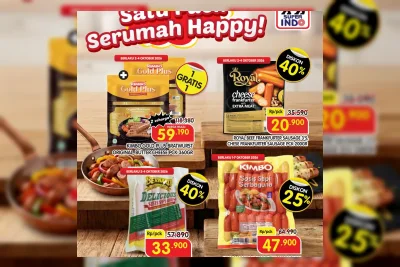 Super Indo Gelar Promo Awal Oktober, Sosis sampai Susu Turun Harga