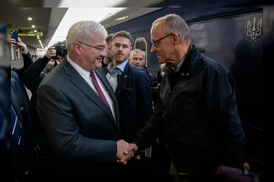 Merz Kunjungi Kyiv, Jerman Tegaskan Dukungan di Tengah Serangan Rusia