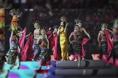 Anggun dan Prince Poetiray Tampil Sebelum Indonesia vs Thailand