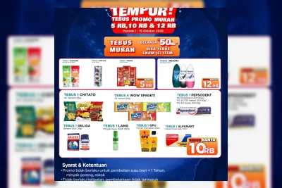 Lawson Gelar Tebus Murah Rp 5.000, Belanja Rp 50.000 Dapat 6 Item
