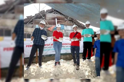 Prudential Dorong Perilaku Bersih Lewat Desa Maju Gunung Putri
