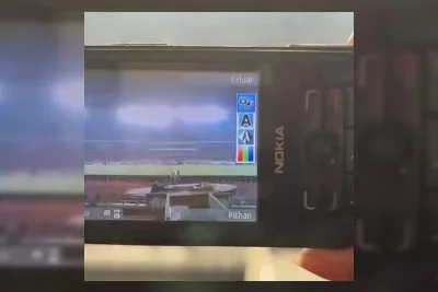 Kamera 2 MP Nokia N77 Rekam Laga Indonesia vs Thailand Viral