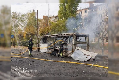 Serangan Rusia ke Bus Umum Ukraina Tewaskan 30 Orang, Kyiv Dilanda Pemadaman