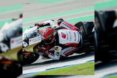 Mario Aji Terjatuh di Tikungan Pertama, Gagal ke Q2 Moto2 Mandalika