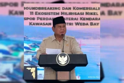 IWIP Mulai Ekspor Baterai EV, Prabowo Resmikan 7 Proyek