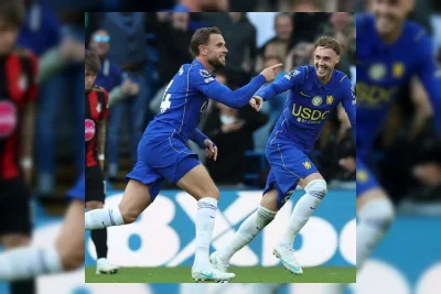 Chelsea Pesta Gol 5-1 ke Gawang Bournemouth, Joao Pedro dan Henderson Cetak Dua Gol