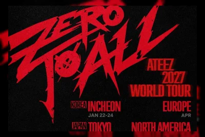 ATEEZ Umumkan Tur Dunia 2027 'ZERO TO ALL', Mulai Januari di Incheon