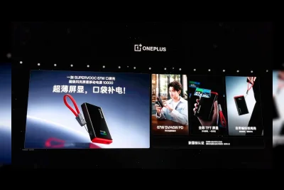 OnePlus Rilis Power Bank 10.000mAh dengan Layar TFT Full-Color