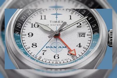 Timex Rilis Pan Am Waterbury GMT, Dial Dua Warna dengan Gerakan Quartz