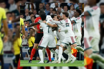 Atletico Madrid Tumbangkan MU 2-0, Yoro Kartu Merah