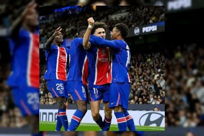 Tiga Gol Babak Pertama Bawa PSG Tundukkan Manchester City 4-2