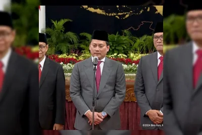 Istana Negara Jadi Saksi Pelantikan Wamen Imipas Maulana Bungaran
